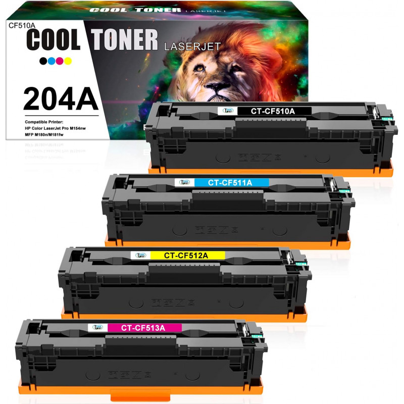 Toner HP CF510A (204A) M180NW Negro