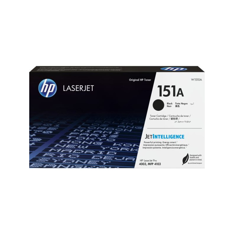 TONER HP W1510A (151A) 4003DW NEGRO