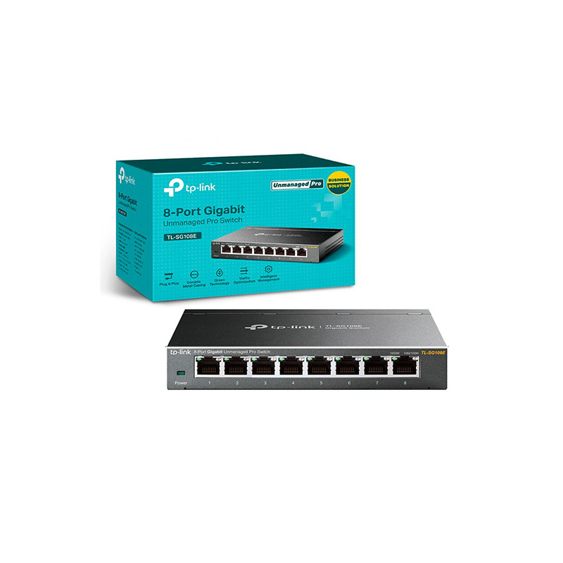 TP-LINK SWITCH 8P G-LAN TL-SG1008D