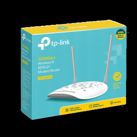 TP-LINK W ROUTER ADSL 2 TD-8961N 300MBPS