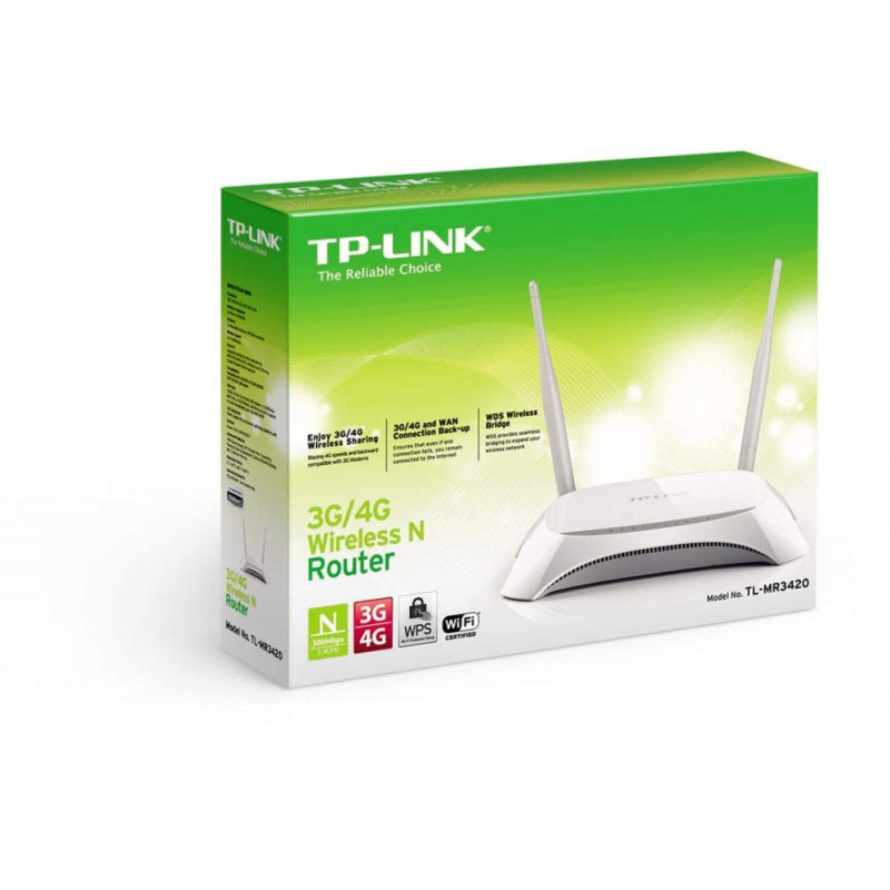 TP-LINK W ROUTER TL-MR3420 3G / 4G
