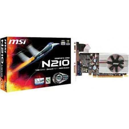 VGA MSI 1GB N210-MD DDR3/64bit 589/1080