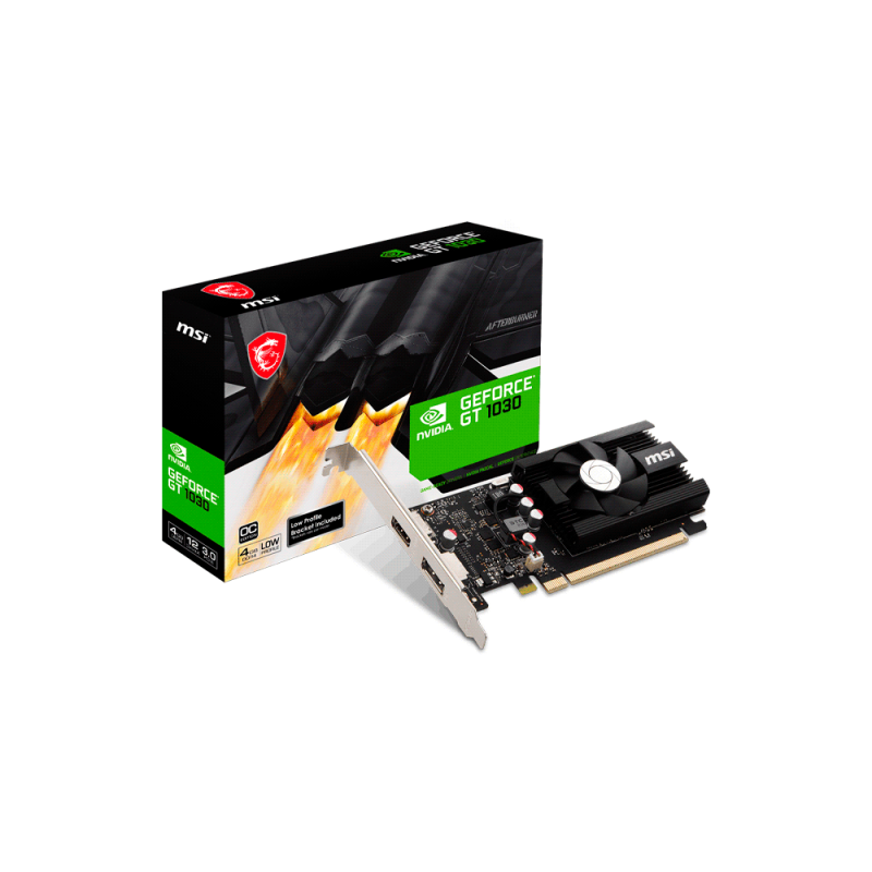 VGA GT1030 4GD4 LP OC 4G MSI DD4 912-V812-001 VGA GT1030 4GD4 LP OC 4G MSI DD4 912-V812-001
