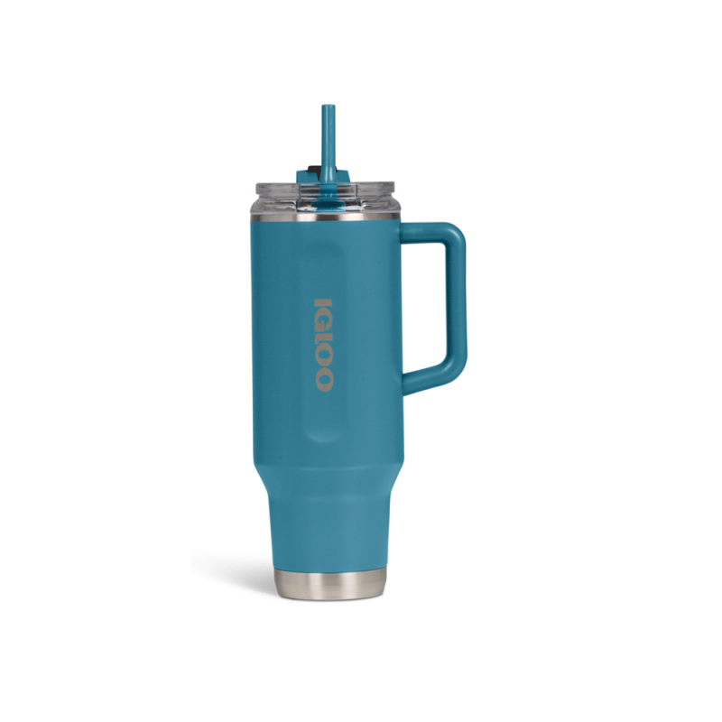 VASO TERM IGLOO 1.2L SSTL TRVL MUG C/PAJITA AZUL MODERNO 4P 71228 VASO TERM IGLOO 1.2L SSTL TRVL MUG C/PAJITA AZUL MODERNO 4P 71228