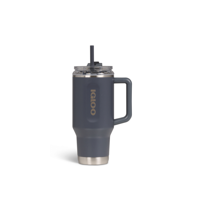 VASO TERM IGLOO 950ML SSTL TRVL MUG C/PAJITA CARBONITE 4P 71222 VASO TERM IGLOO 950ML SSTL TRVL MUG C/PAJITA CARBONITE 4P 71222