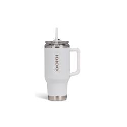 VASO TERM IGLOO  950ML SSTL TRVL MUG C/PAJITA BLANCO 4P 71221