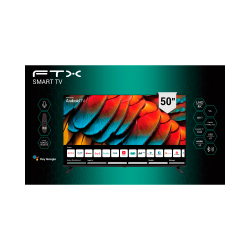 TV 50" FTX50UHD4V1 4K UHD DIG/SMART/3HDMI/2USB/RED/AND13 112556