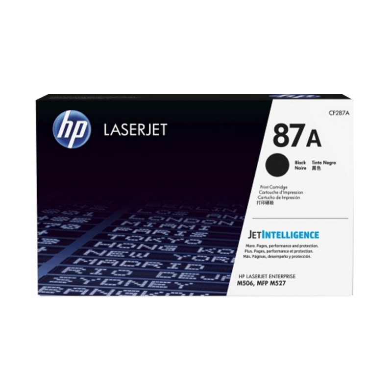 TONER HP   87A NEGRO CF287A