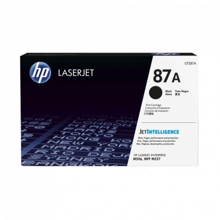 TONER HP   87A NEGRO CF287A