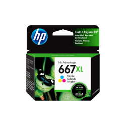 TINTA HP  667XL COLOR 3YM80AL DJ 2775 8ML