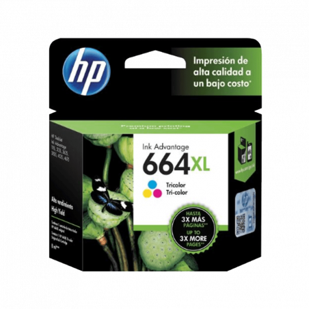 TINTA HP  664XL COLOR F6V30AL 8ML