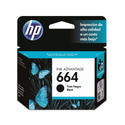 TINTA HP  664 NEGRO F6V29AL DJ 2135 2ML