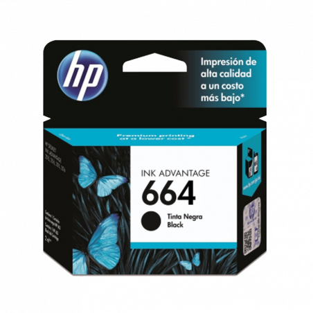 TINTA HP  664 NEGRO F6V29AL DJ 2135 2ML