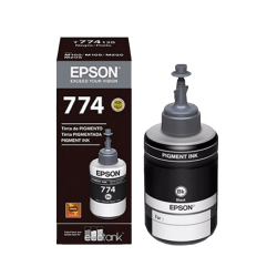 TINTA EPSON T774 120 NEGRO M100/M105/M200/M205 T774120-AL 140ML