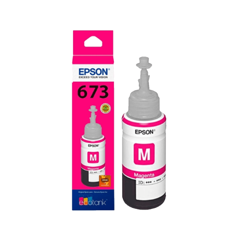 TINTA EPSON T673 320 MAGENTA L8XX T673320-AL 70ML TINTA EPSON T673 320 MAGENTA L8XX T673320-AL 70ML