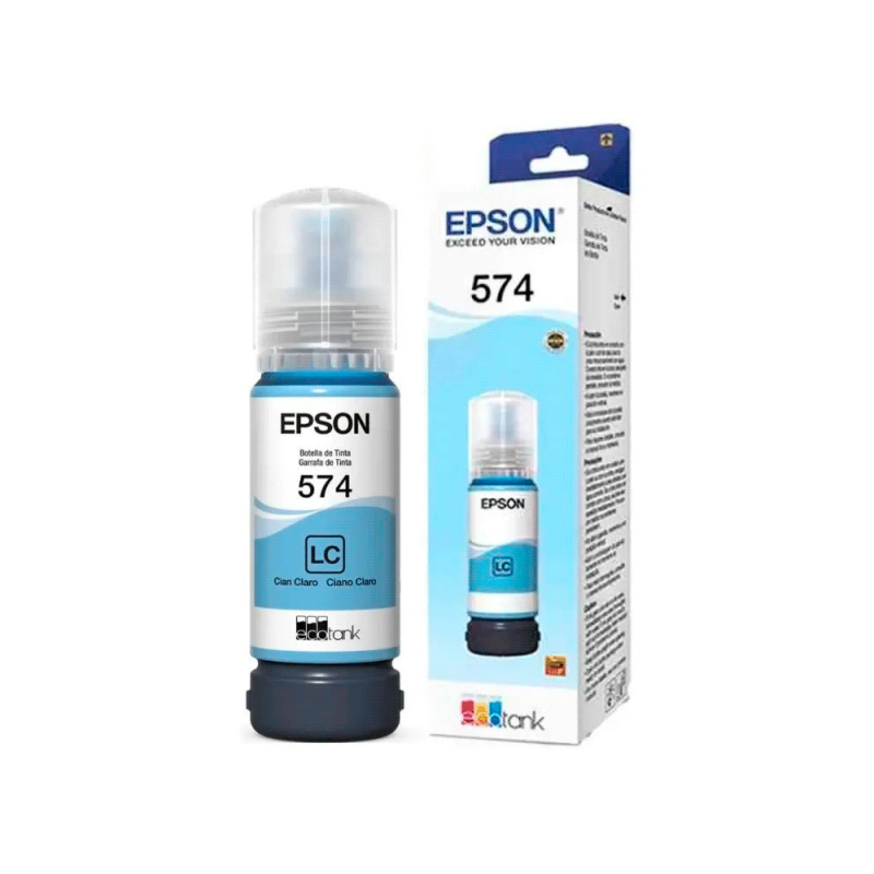 TINTA EPSON T574 520 LIGHT CIANO L8050 T574520-AL 70ML TINTA EPSON T574 520 LIGHT CIANO L8050 T574520-AL 70ML