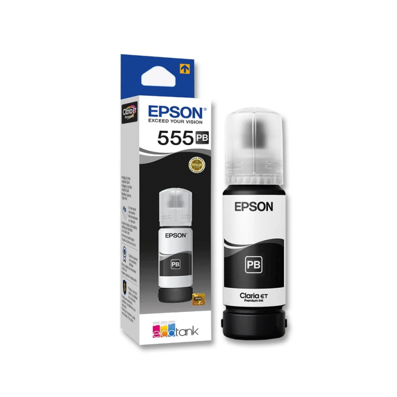 TINTA EPSON T555 120 NEGRO L81XX T555120-AL 70ML TINTA EPSON T555 120 NEGRO L81XX T555120-AL 70ML