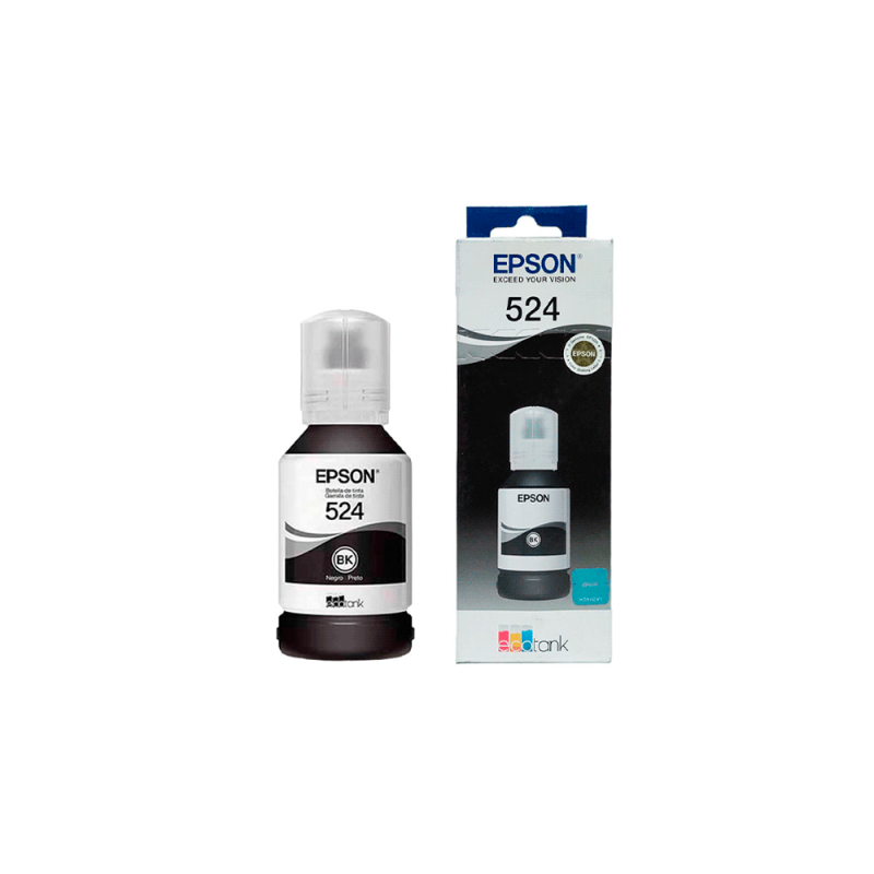 TINTA EPSON T524 120 NEGRO L15150 T524120-AL 127ML TINTA EPSON T524 120 NEGRO L15150 T524120-AL 127ML