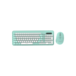 TECLADO+MOUSE WIR/BT FTXGK02 NUM/ESP/VERD 106159