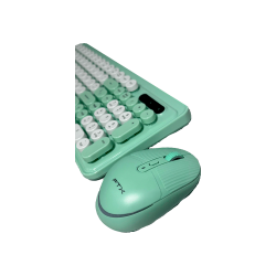 TECLADO+MOUSE WIR/BT FTXGK02 NUM/ESP/VERD 106159