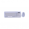 TECLADO+MOUSE WIR/BT FTXGK02 NUM/ESP/LILA 106111