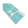 TECLADO+MOUSE WIR FTXGK600 NUM/POR/BLA-VER 099642