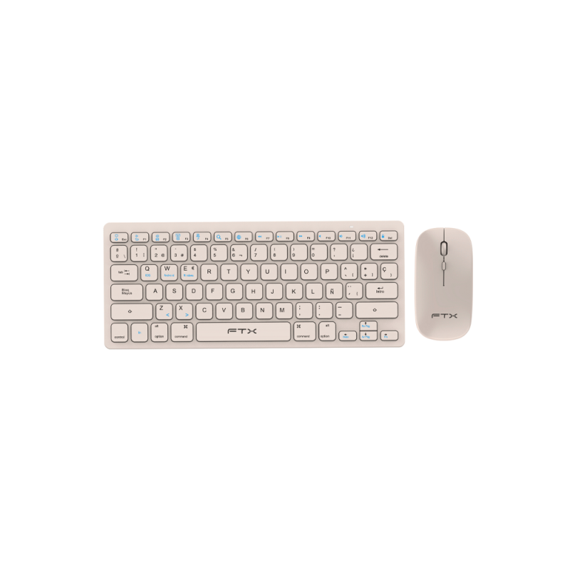 TECLADO+MOUSE WIR FTXGK03S POR/GOLD 106043 TECLADO+MOUSE WIR FTXGK03S POR/GOLD 106043