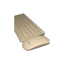 TECLADO+MOUSE WIR FTXGK03S ESP/GOLD 106036