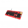 TECLADO USB XTECH XTK-M401IM IRON MAN ESP/ROJO/MULTIMEDIA PSJ