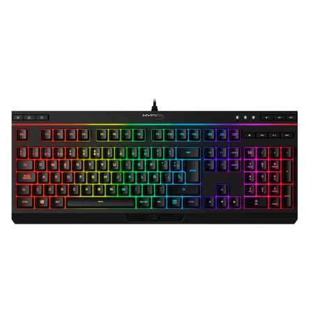 TECLADO USB GAMER HYPX HX-KB5ME2-LA ALLOY CORE RGB/ESP