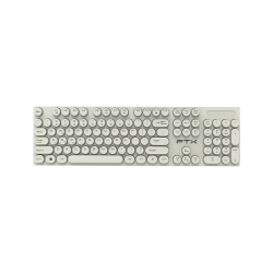 TECLADO USB FTXK22 NUM/ESP/POP/BLAN 099710