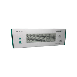 TECLADO USB FTXK22 NUM/ESP/POP/BLAN 099710