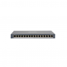 SWITCH HIKVISION DS-3E0516P-O 16P 8POE GBPS/8LAN GBPS METAL PARED/ESCR