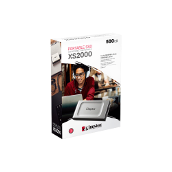 SSD EXT  500GB KINGSTON SXS2000/500G USB-C 3.2