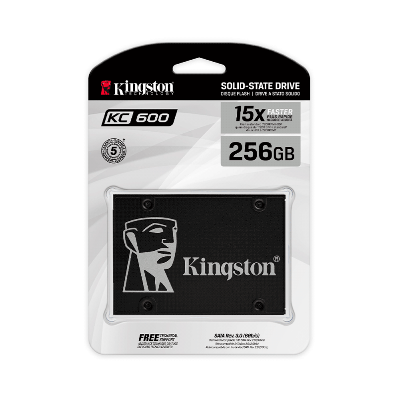 SSD 2.5 SATA3 256GB KINGSTON SKC600/256G 550/500 SSD 2.5 SATA3 256GB KINGSTON SKC600/256G 550/500