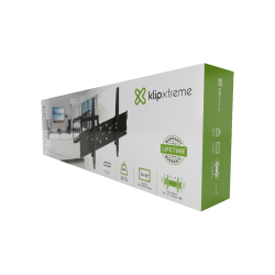 SOPORTE P/TV 26" A 55" KLIP KPM-885 50KG/INCLI/GIR 180/NEG