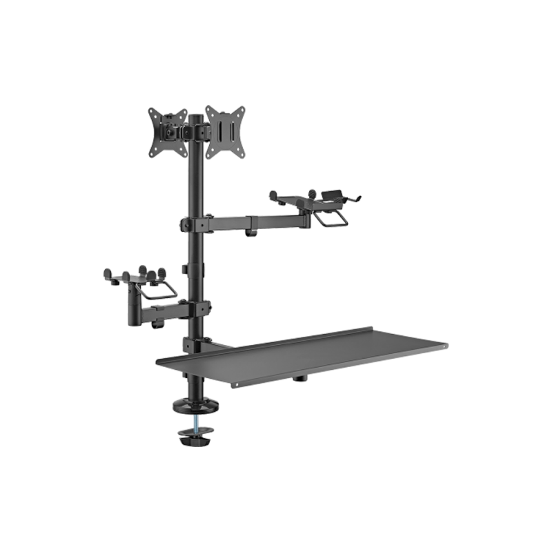 SOPORTE P/POS IMP/2MON/SCAN 17" A 32" FTX FTX-02LD 9KG/ART/ROT180/GIR SOPORTE P/POS IMP/2MON/SCAN 17" A 32" FTX FTX-02LD 9KG/ART/ROT180/GIR