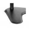 SOPORTE P/2MON 13" A 32" KLIP KPM-311 8KG/INC90/GIR180