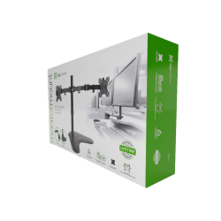 SOPORTE P/2MON 13" A 32" KLIP KPM-311 8KG/INC90/GIR180