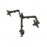 SOPORTE P/2MON 13" A 32" KLIP KPM-310 8KG/ART/INCL 90/GIR/NEG