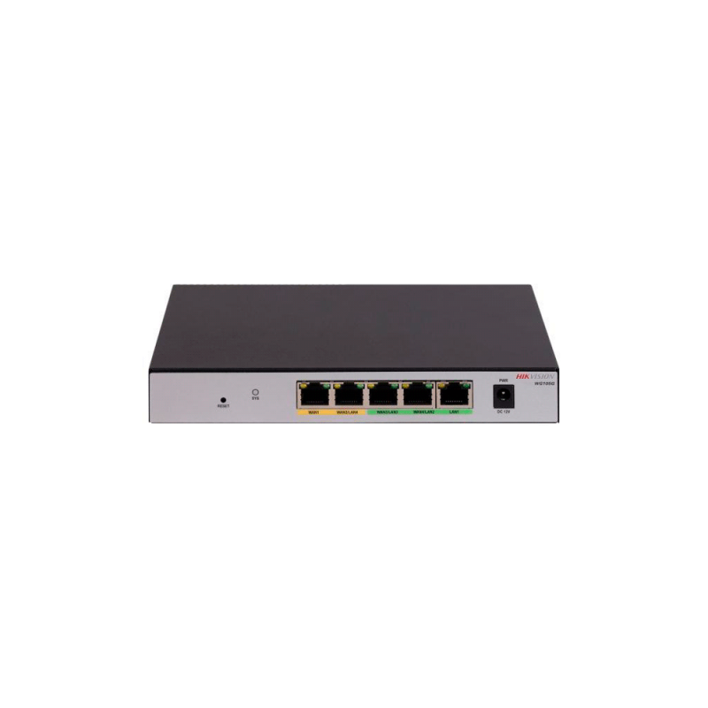 ROUTER HIKVISION DS-3WG105G-SI 5P 2WAN GBPS/3LAN GBPS/100 USERS ROUTER HIKVISION DS-3WG105G-SI 5P 2WAN GBPS/3LAN GBPS/100 USERS