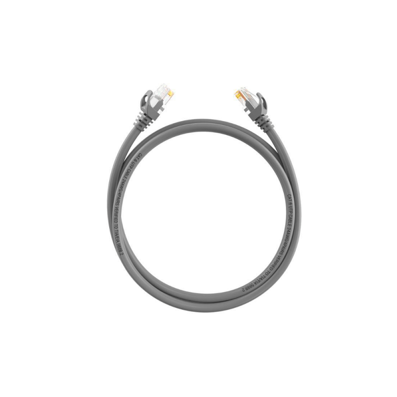 PATCH CORD UTP RJ45 HIKVISION CAT6 2 MTS NARANJA 24AWG DS-1NP6UEC0