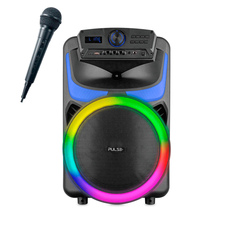 PARLANTE 550W PULSE BURST 12" BT/BAT/AUX/SD/USB/LED/MIC SP403E MULTI PARLANTE 550W PULSE BURST 12" BT/BAT/AUX/SD/USB/LED/MIC SP403E MULTI
