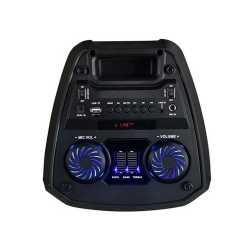 PARLANTE  300W NEON X 6.5" BT/AUX/SD/USB/FM/LED/BAT SP379 MULTILASER
