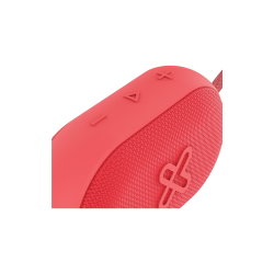 PARLANTE    6W KBS-030RD KLIP GROOVESPLASH BT/BAT/IPX7/TWS/MIC/ROJO