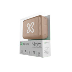 PARLANTE    6W KBS-025BG KLIP NITRO BT/BAT/IPX7/TWS/BEIGE