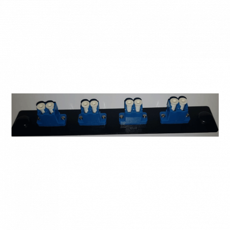 PANEL FRENTE 08 ADAP.DUPLEX LC SM P/BAND.48P LANPRO
