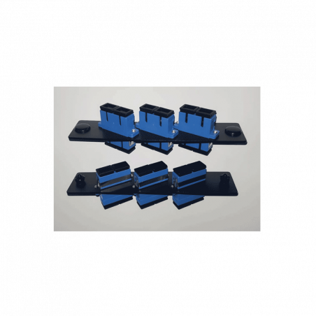 PANEL FRENTE 06 ADAP. DUPLEX SC SM BAND.12P LANPRO