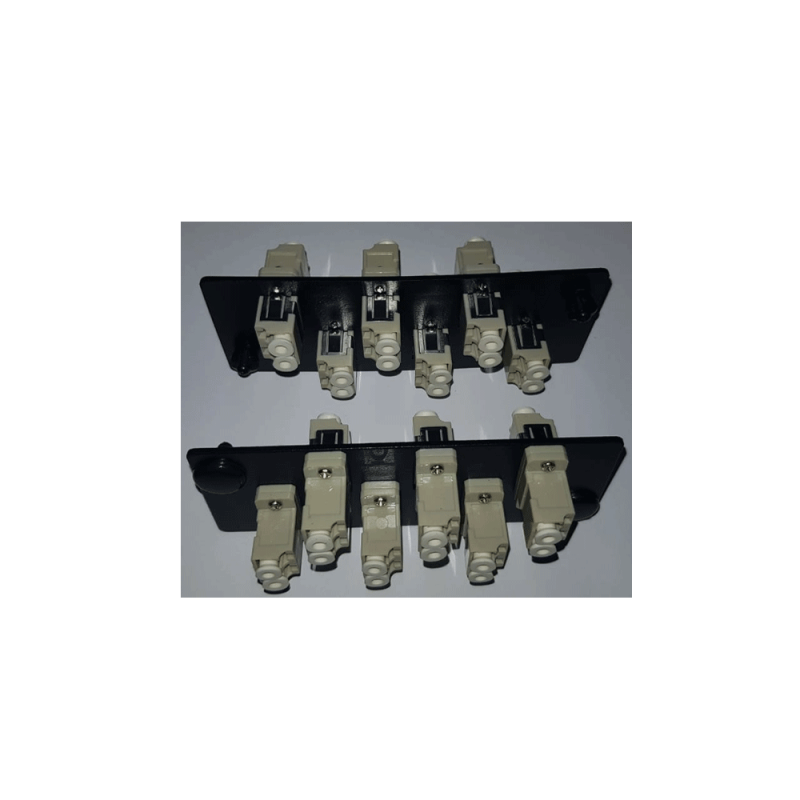 PANEL FRENTE 06 ADAP. DUPLEX LC MM P/BAND.36P LANPRO