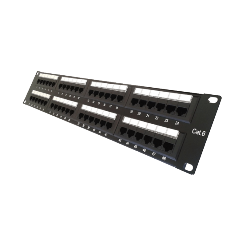 PANEL DE CONEXION (1375015-2) 48 PUERTOS CAT.6 AMP PANEL DE CONEXION (1375015-2) 48 PUERTOS CAT.6 AMP